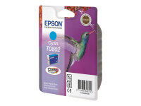 EPSON 1LB T0802 ink cartridge cyan standard capacity...