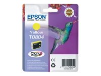 EPSON 3LB T0804 ink cartridge yellow standard capacity 7.4ml 520 pages 1-pack blister without alarm