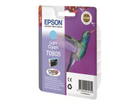 EPSON 5LB T0805 ink cartridge light cyan standard capacity 7.4ml 350 pages 1-pack blister without alarm