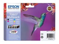 EPSON 3LB T0807 ink cartridge black and five colour...