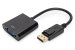 ASSMANN Adapterkabel DisplayPort Stecker auf VGA HD15 Buchse 0,15m AWG28 doppelte Schirmung