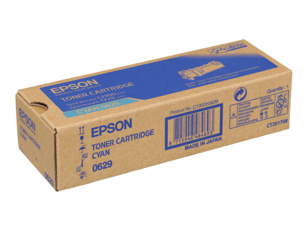 EPSON AL-C2900N Toner cyan Standardkapazität 2.500 Seiten 1er-Pack