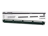 DIGITUS Patch Panel 48,3cm 19Z 24Port Cat6 ungeschirmt...