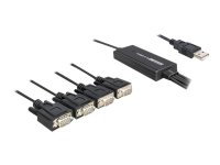 DELOCK USB 2.0 Seriell 4x9 Pin St