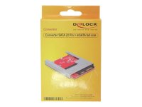 DELOCK Converter SATA 22pin > mSATA 6,35cm 2,5Zoll Platine