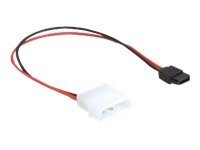 DELOCK Kabel Power IDE Molex Stecker > Power SATA 6 Pin