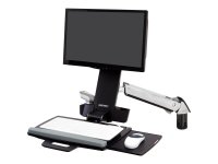 ERGOTRON StyleView Sit-Stand Combo Arm mit Ablageflaeche...