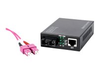 DIGITUS Fast Ethernet Medienkonverter SC 10/100Base-TX zu...