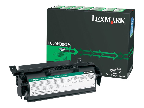 LEXMARK T65X Toner schwarz hohe Kapazität 25.000 Seiten