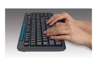 LOGITECH K270 Cordless Keyboard USB-unifying-nano-receiver Black (DE)