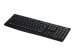 LOGITECH K270 Cordless Keyboard USB-unifying-nano-receiver Black (DE)