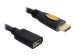 DELOCK Verlängerungskabel High Speed HDMI mit Ethernet HDMI A Stecker > HDMI A Buchse 1m