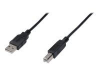 ASSMANN USB2.0 Anschlusskabel 1,8m USB A zu USB B AWG28...