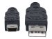 MANHATTAN Hi-Speed USB Mini-B Anschlusskabel USB 2.0 Typ A Stecker - Mini-B Stecker 480 Mbps 1,8m Schwarz