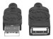 MANHATTAN Hi-Speed USB 2.0 Verlängerungskabel USB 2.0 Typ A Stecker - Typ A Buchse 480 Mbps 1,8m Schwarz