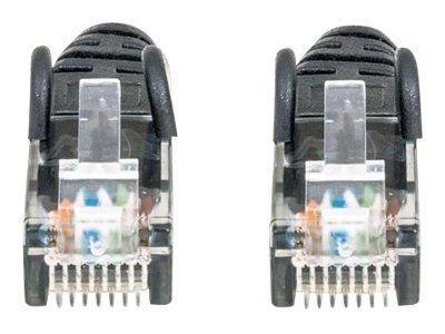 INTELLINET Netzwerkkabel Cat6 U/UTP CCA Cat6-kompatibel RJ45-Stecker/RJ45-Stecker 2,0 m schwarz