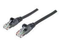 INTELLINET Netzwerkkabel Cat6 U/UTP CCA Cat6-kompatibel RJ45-Stecker/RJ45-Stecker 2,0 m schwarz