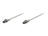 INTELLINET Netzwerkkabel Cat6 U/UTP CCA Cat6-kompatibel RJ45-Stecker/RJ45-Stecker 5,0 m grau