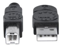 MANHATTAN Hi-Speed USB-B Anschlusskabel USB 2.0 Typ A...