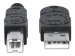 MANHATTAN Hi-Speed USB-B Anschlusskabel USB 2.0 Typ A Stecker - Typ B Stecker 480 Mbps 1,8m Schwarz