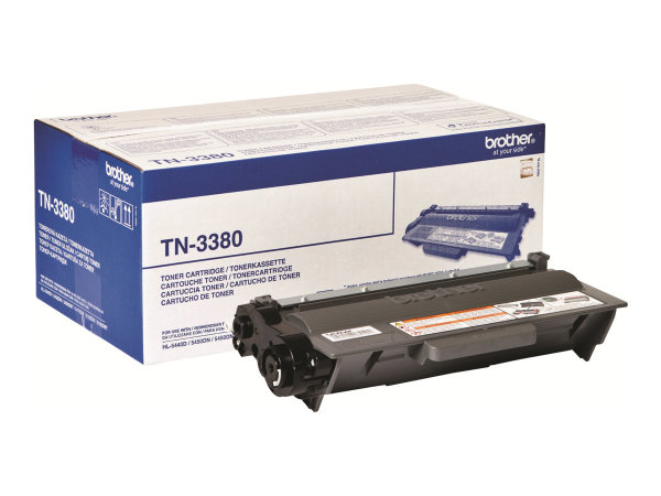 BROTHER TN-3380 Toner schwarz hohe Kapazität 8.000 Seiten 1er-Pack