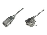 ASSMANN Netzkabel Schuko Stecker C13 Buchse schwarz 1,8m...