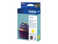 BROTHER LC-123 Tinte gelb Standardkapazität 600 Seiten 1er-Pack