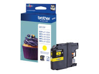 BROTHER LC-123 Tinte gelb Standardkapazität 600 Seiten 1er-Pack