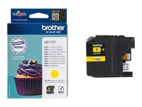 BROTHER LC-123 Tinte gelb Standardkapazität 600 Seiten 1er-Pack