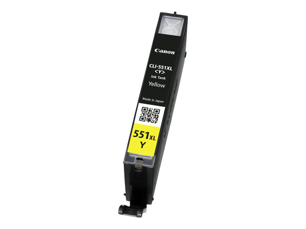 CANON 1LB CLI-551XLY ink cartridge yellow high capacity 700 pages 1-pack XL