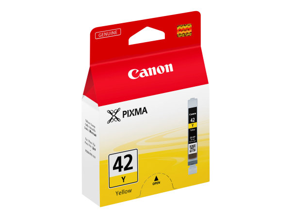 CANON 1LB CLI-42Y ink cartridge yellow standard capacity 284 photos 1-pack