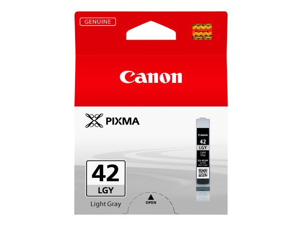 CANON 1LB CLI-42LGY ink cartridge light grey standard capacity 835 photos 1-pack