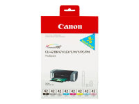 CANON 1LB CLI-42 8inks ink cartridge black and colour standard capacity multipack full 8 inks