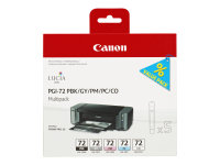 CANON PGI-72 PBK/GY/PM/PC/CO Tinte schwarz und farbig...