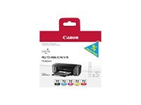 CANON 1LB PGI-72 MBK/C/M/Y/R ink cartridge black and colour standard capacity multipack