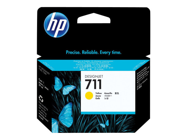 HP 711 Original Tinte gelb Standardkapazität 29ml 1er-Pack