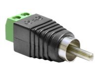 DELOCK Adapter Terminalblock > Cinch Stecker