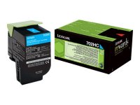 LEXMARK 702HC Toner cyan hohe Kapazität 3.000 Seiten...