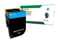 LEXMARK 702HC Toner cyan hohe Kapazität 3.000 Seiten 1er-Pack return program