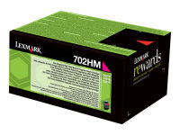 LEXMARK 702HM Toner magenta hohe Kapazität 3.000...