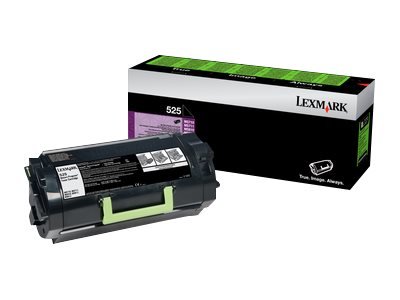 LEXMARK 522 Toner schwarz Standardkapazität 6.000 Seiten 1er-Pack return program