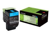 LEXMARK 802C Toner cyan kleine Kapazität 1.000 Seiten 1er-Pack return program