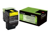 LEXMARK 802XY Toner gelb Extra hohe Kapazität 4.000...