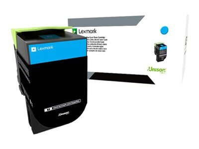 LEXMARK 800S2 Toner cyan Standardkapazität 2.000 Seiten 1er-Pack