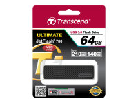 TRANSCEND JetFlash 780 64GB USB 3.0 Flash Drive R210MB/s W140MB/s MLC