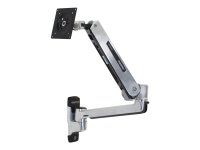 ERGOTRON LX Steh-Sitz-Wandmontage-LCD-Arm bis 106cm 42Zoll 3,2-11,3kg. Anhebung bis 51cm Reichweite bis 83cm