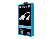 SANDBERG HDMI to VGA+Audio Converter Konvertiert HDMI Ausgang zu VGA und Audio Ausgaenge. USB Stromversorgung moeglich