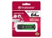 TRANSCEND JetFlash 810 64GB USB 3.0 Flash Drive 80MB/s Water Resistant Green