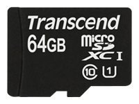 TRANSCEND Premium 64GB microSDXC UHS-I Class10 60MB/s MLC...