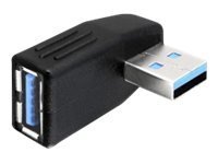 DELOCK Adapter USB 3.0 A/A St/Bu gewinkelt 270G horizontal